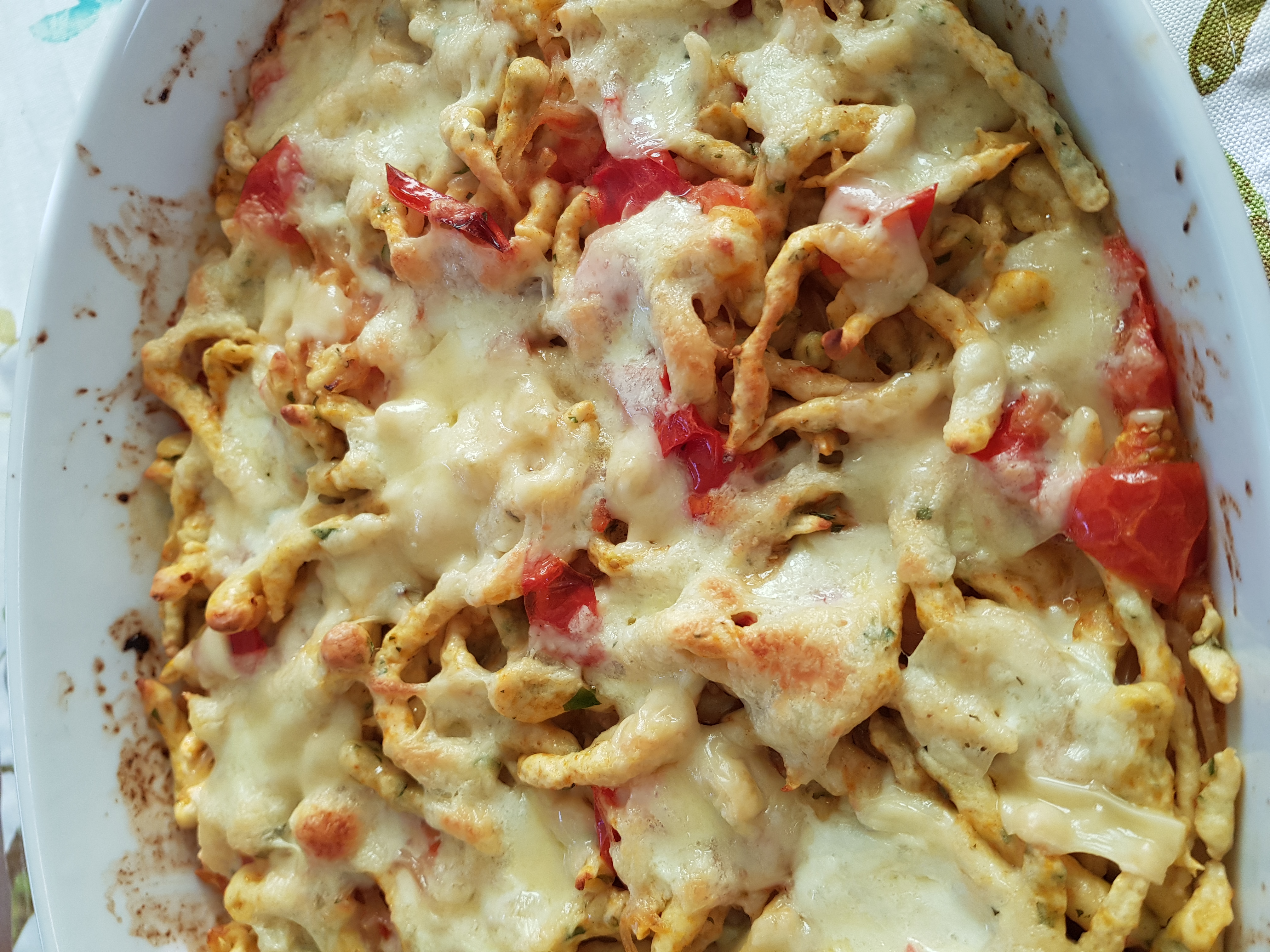 sommerliche Kasespatzle1